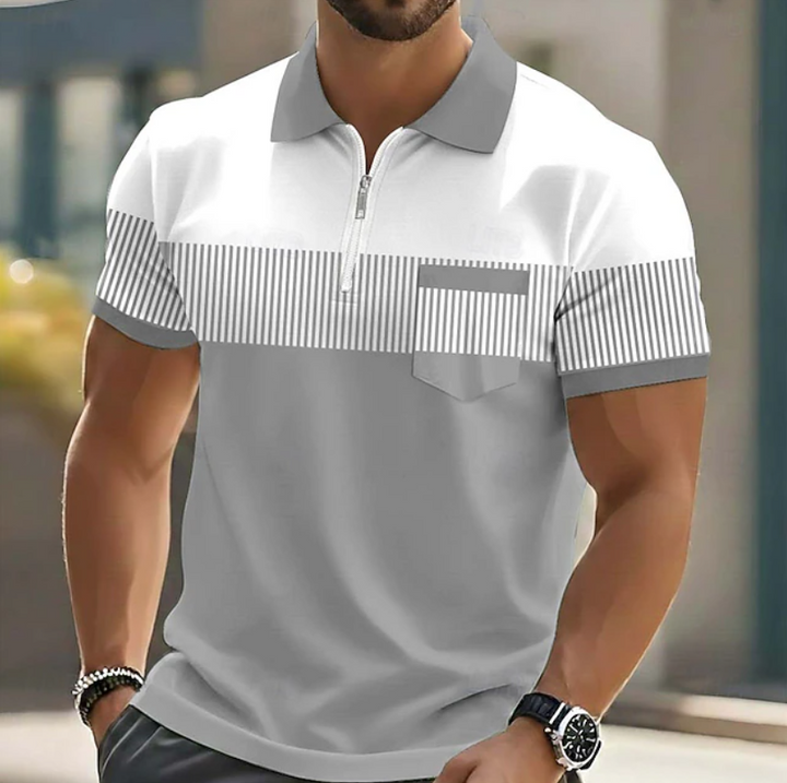 Bexford - Polo con zip e mano morbida