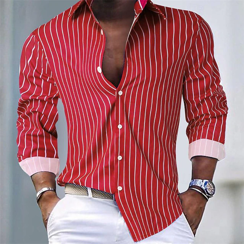 Eastham - Camicia a righe dal tocco morbido