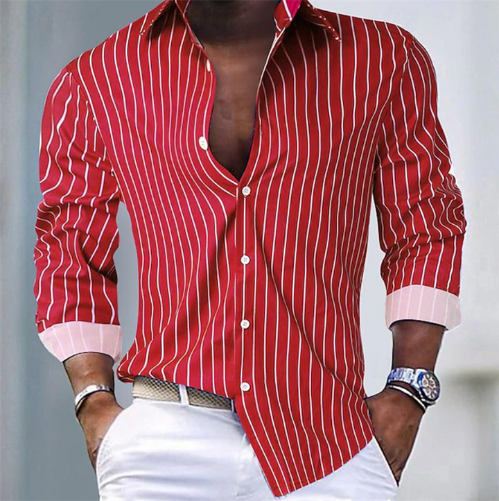 Eastham - Camicia a righe dal tocco morbido