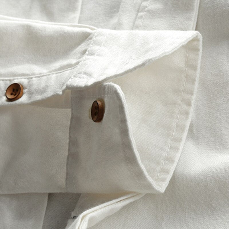 Berkley - Camicia premium in misto lino