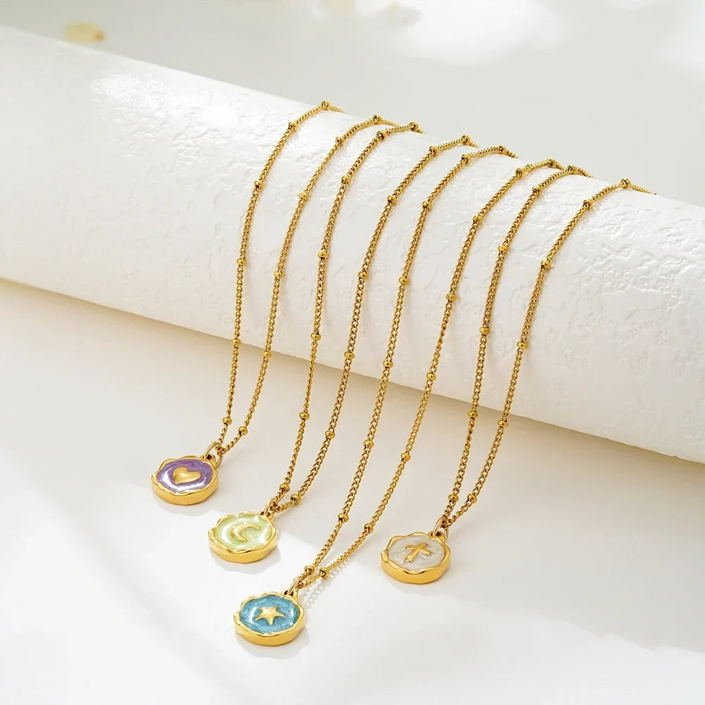 Brisalyn - Collana delicata con charm