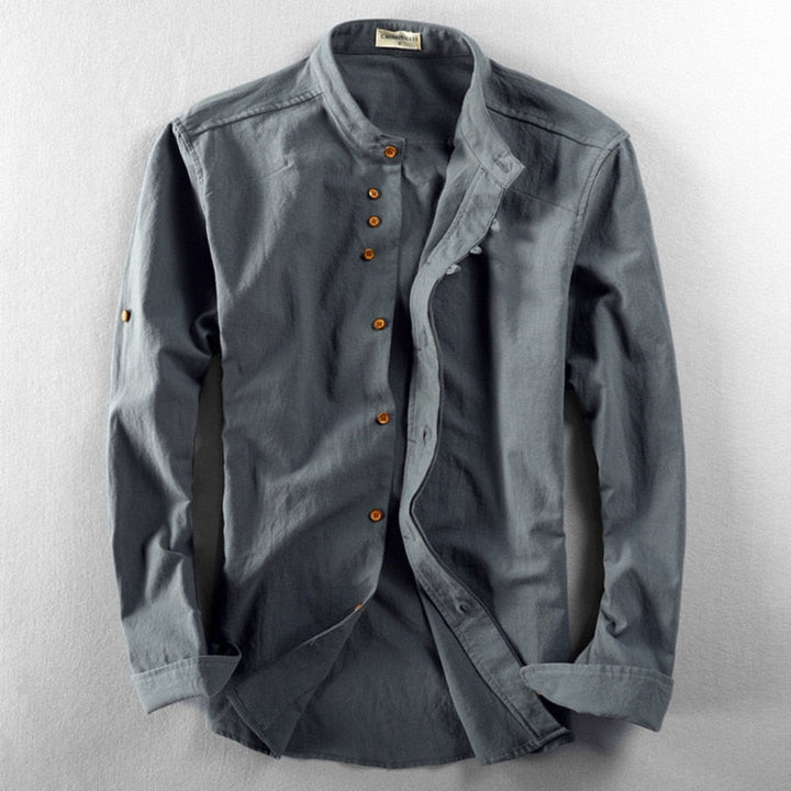 Berkley - Camicia premium in misto lino
