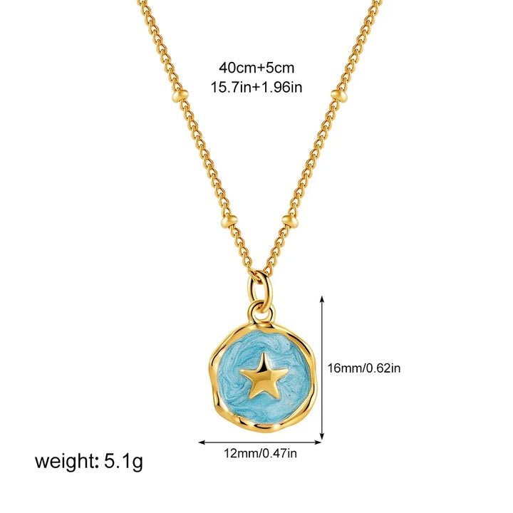 Brisalyn - Collana delicata con charm