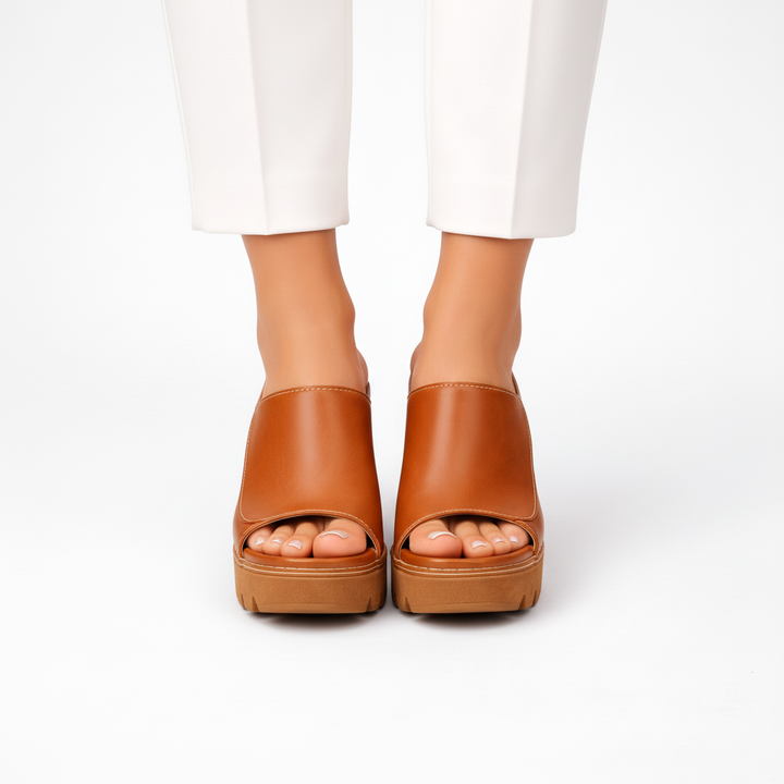 Melisande - Tacchi con plateau lucidi