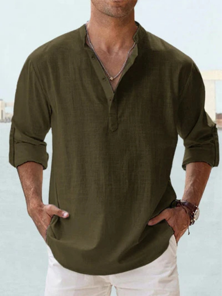 Bainford - Camicia di lino leggera