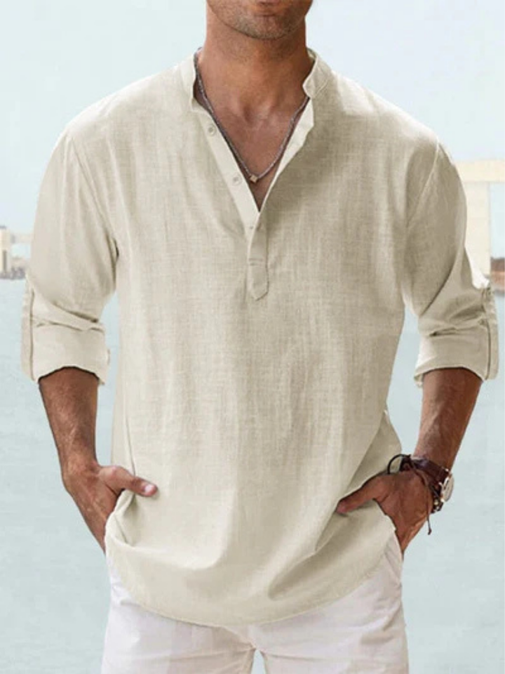 Bainford - Camicia di lino leggera