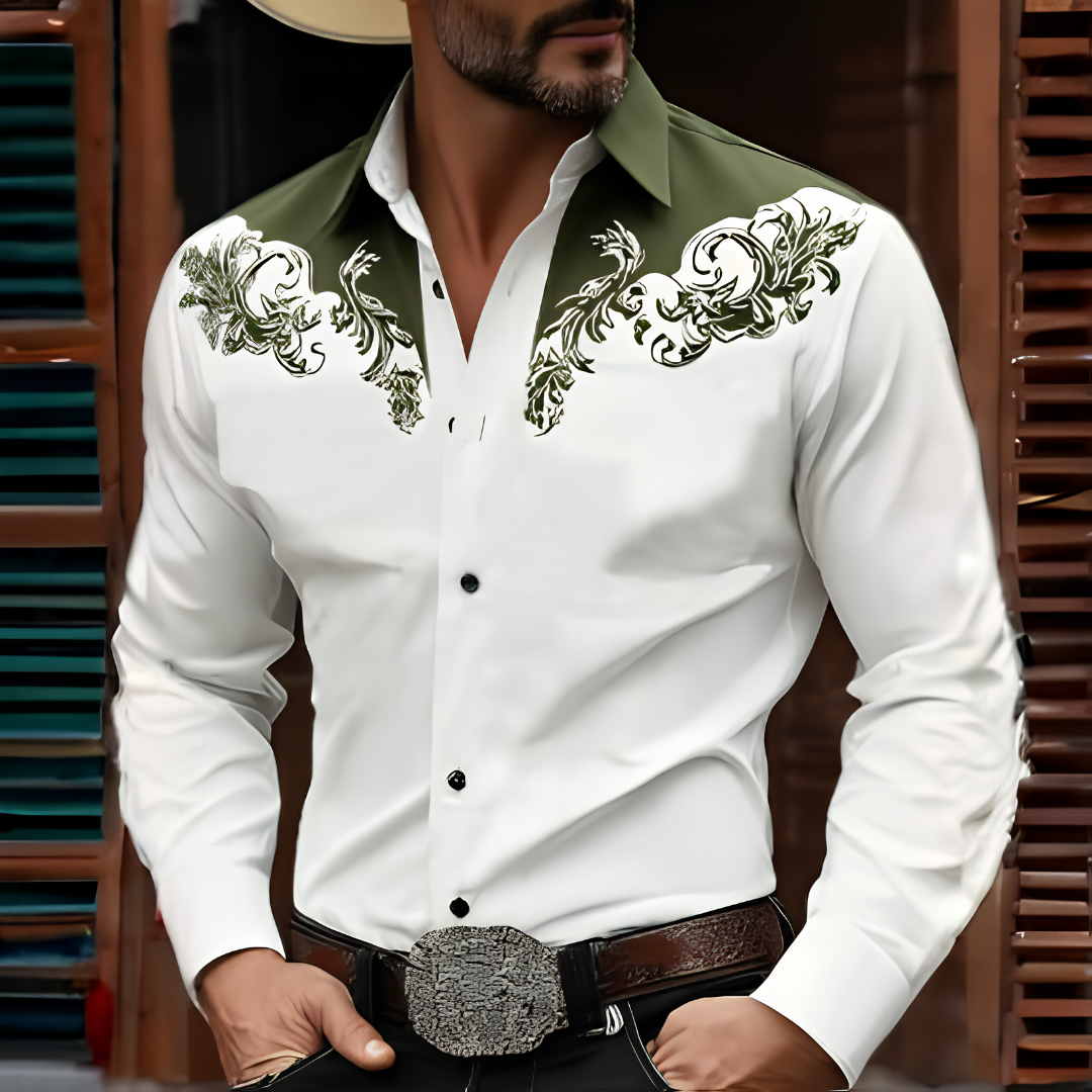 Arkwell - Camicia western raffinata