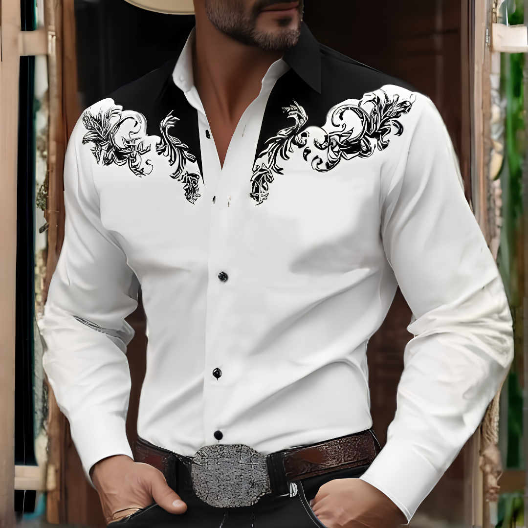 Arkwell - Camicia western raffinata