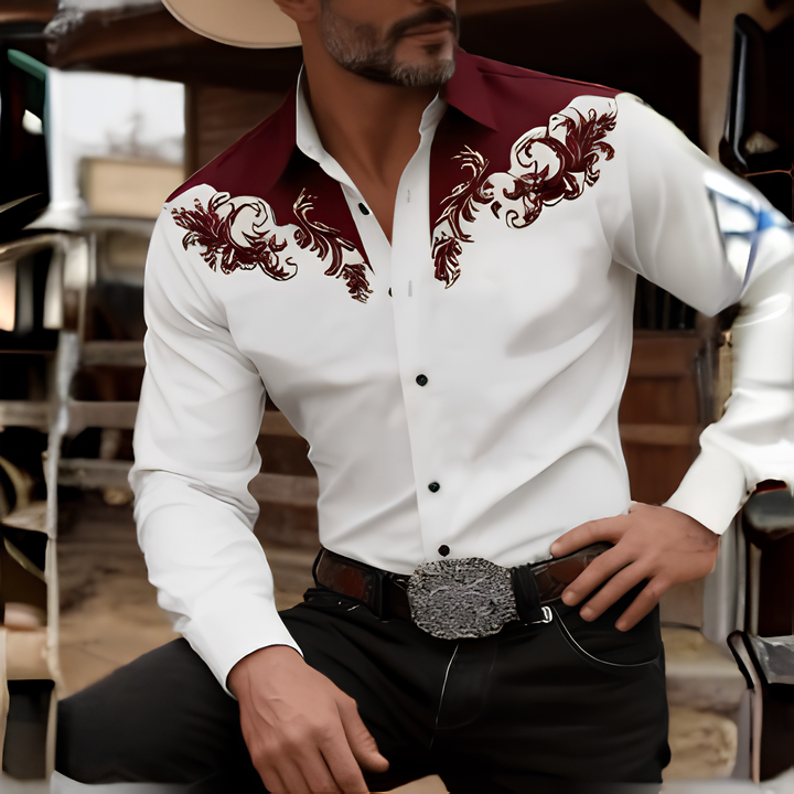 Arkwell - Camicia western raffinata