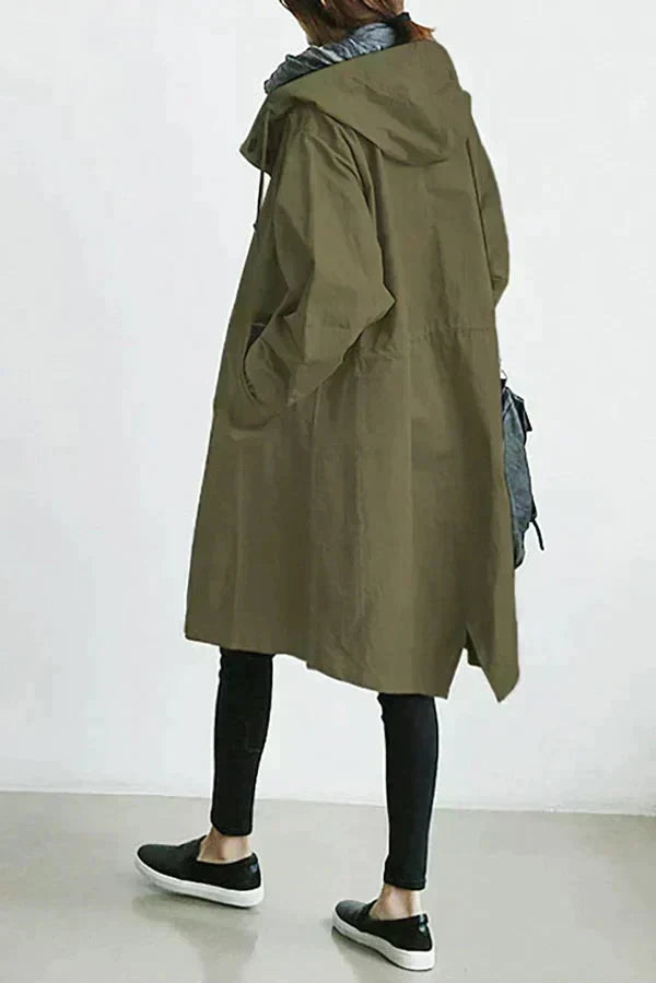 Lyonesse - Trench impermeabile oversize
