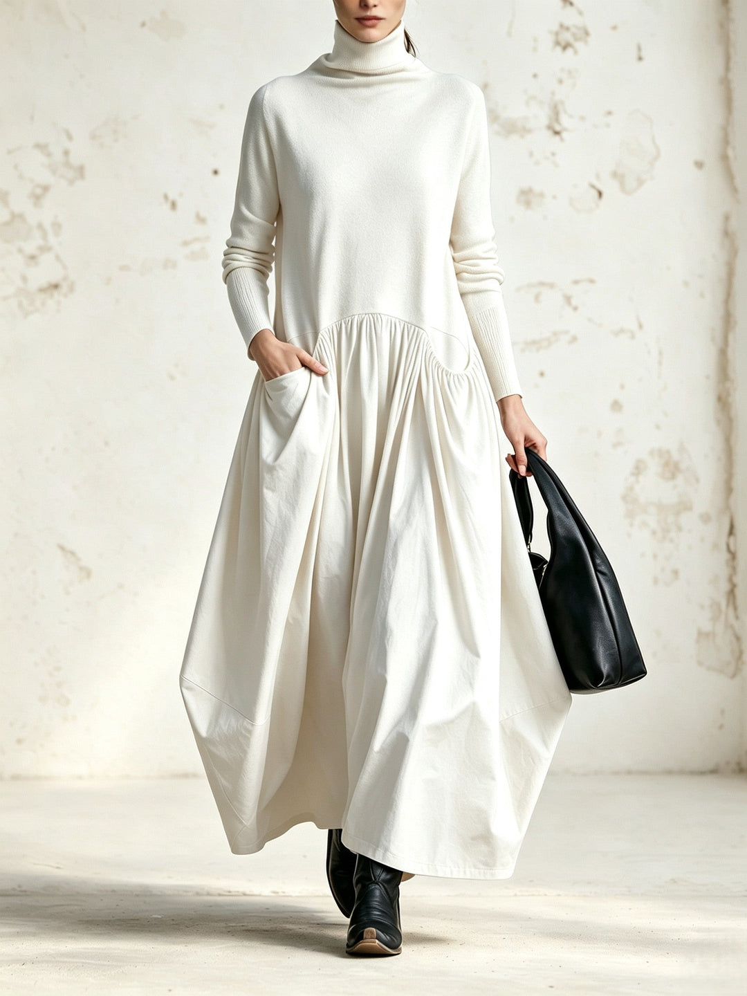Jessa - Abito oversize dal tocco morbido