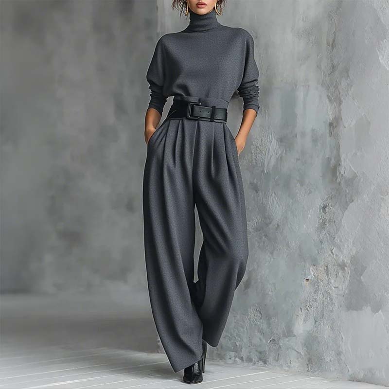Ismerelle - Coordinato sartoriale due pezzi con pantaloni