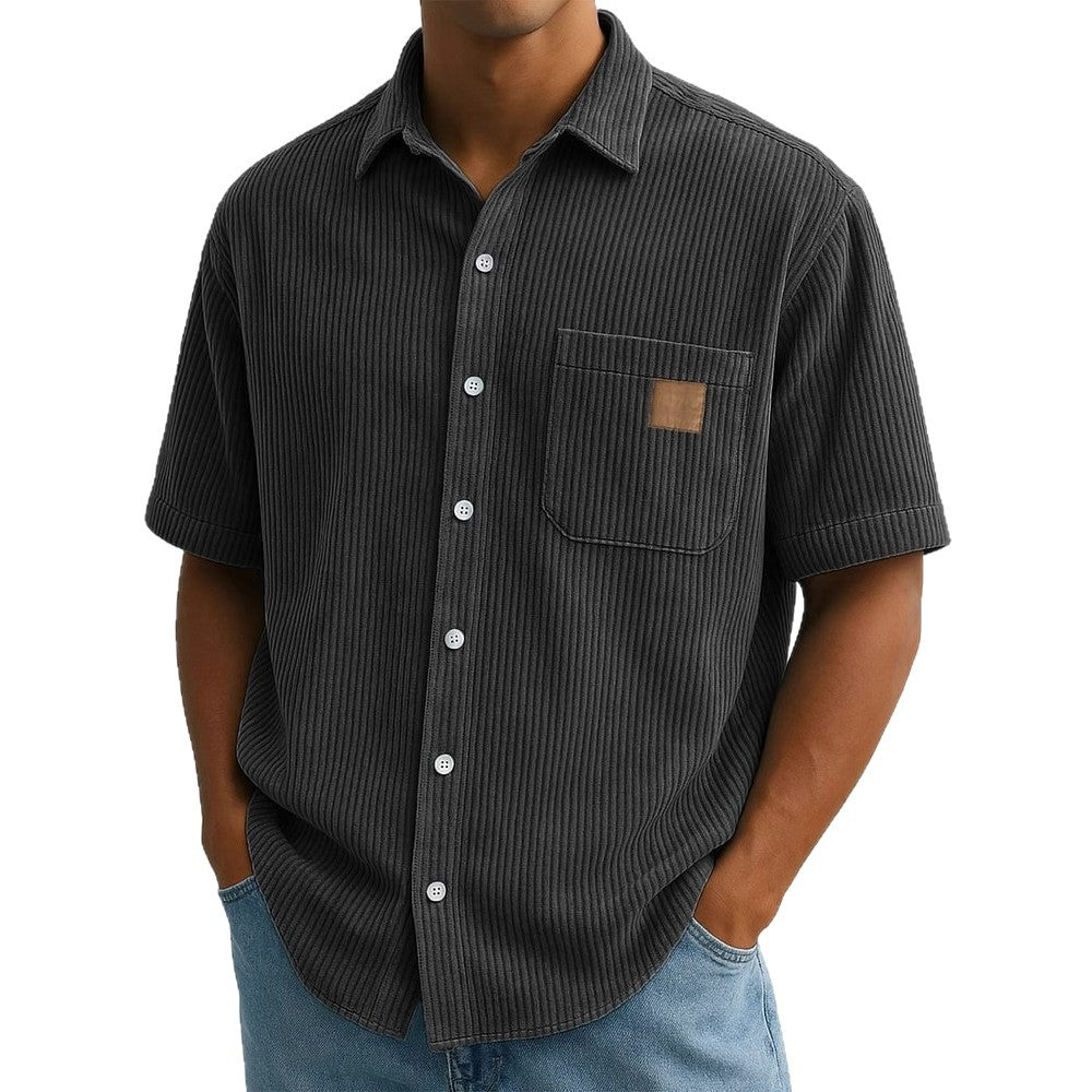 Anwick - Camicia a coste morbida al tatto