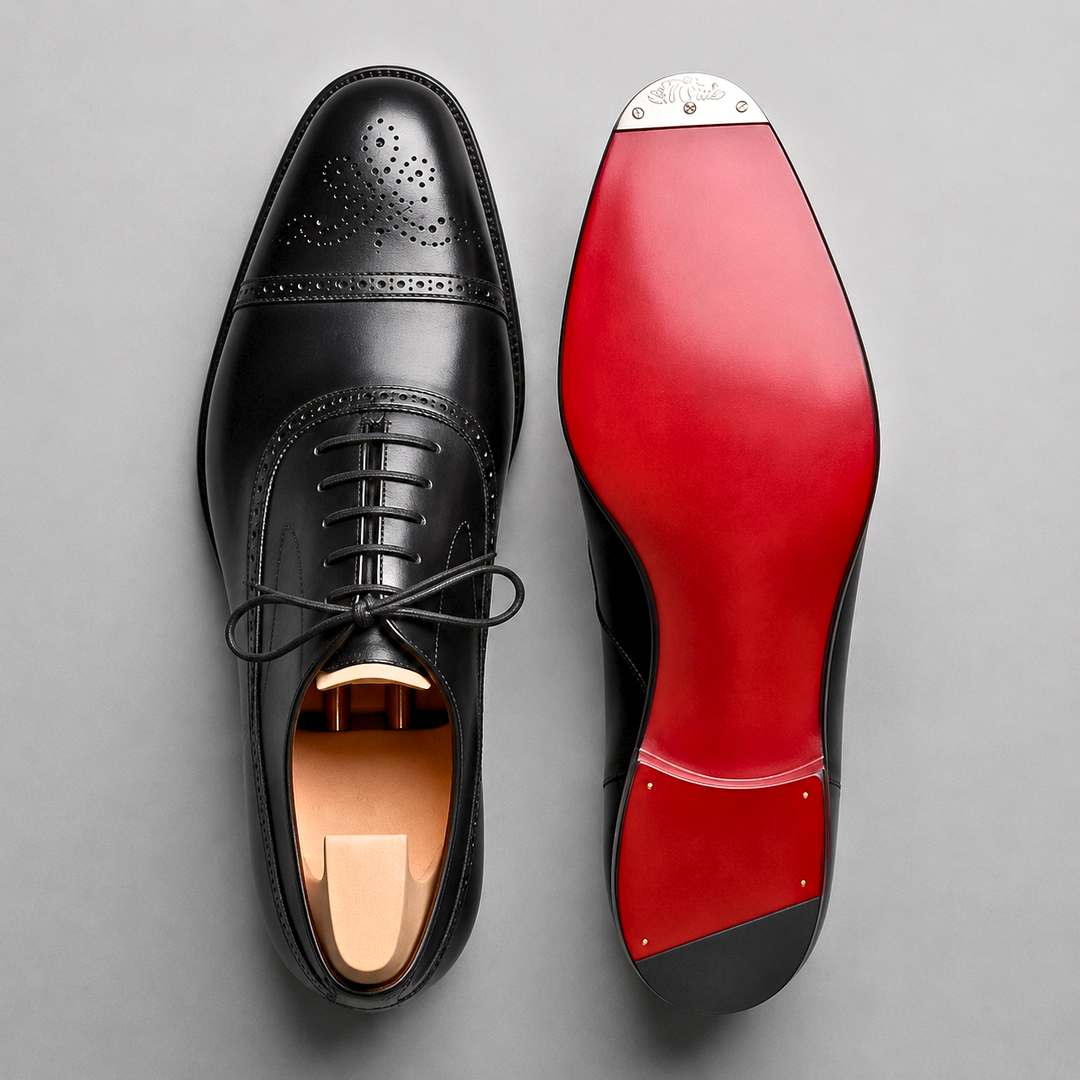 Arvid - Scarpe Oxford premium a punta squadrata