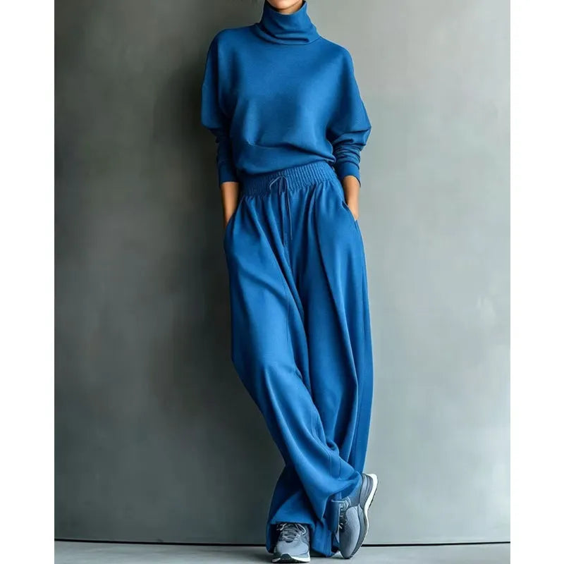 Orianna - Coordinato due pezzi con collo alto e morbido al tatto