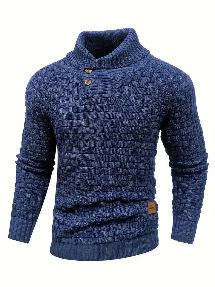 Nevan - Pullover in maglia testurizzata