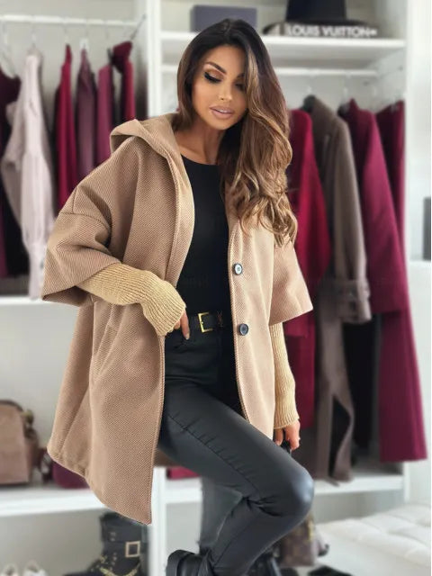 Esteliane - Cardigan con spalle scese dal fit rilassato