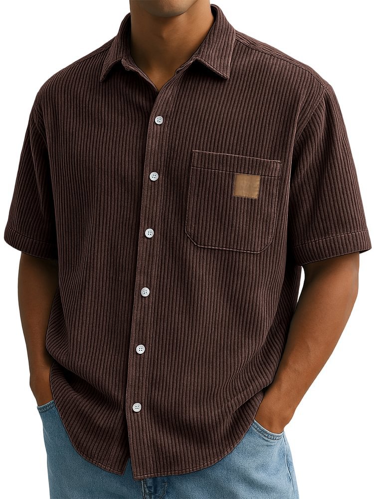 Anwick - Camicia a coste morbida al tatto