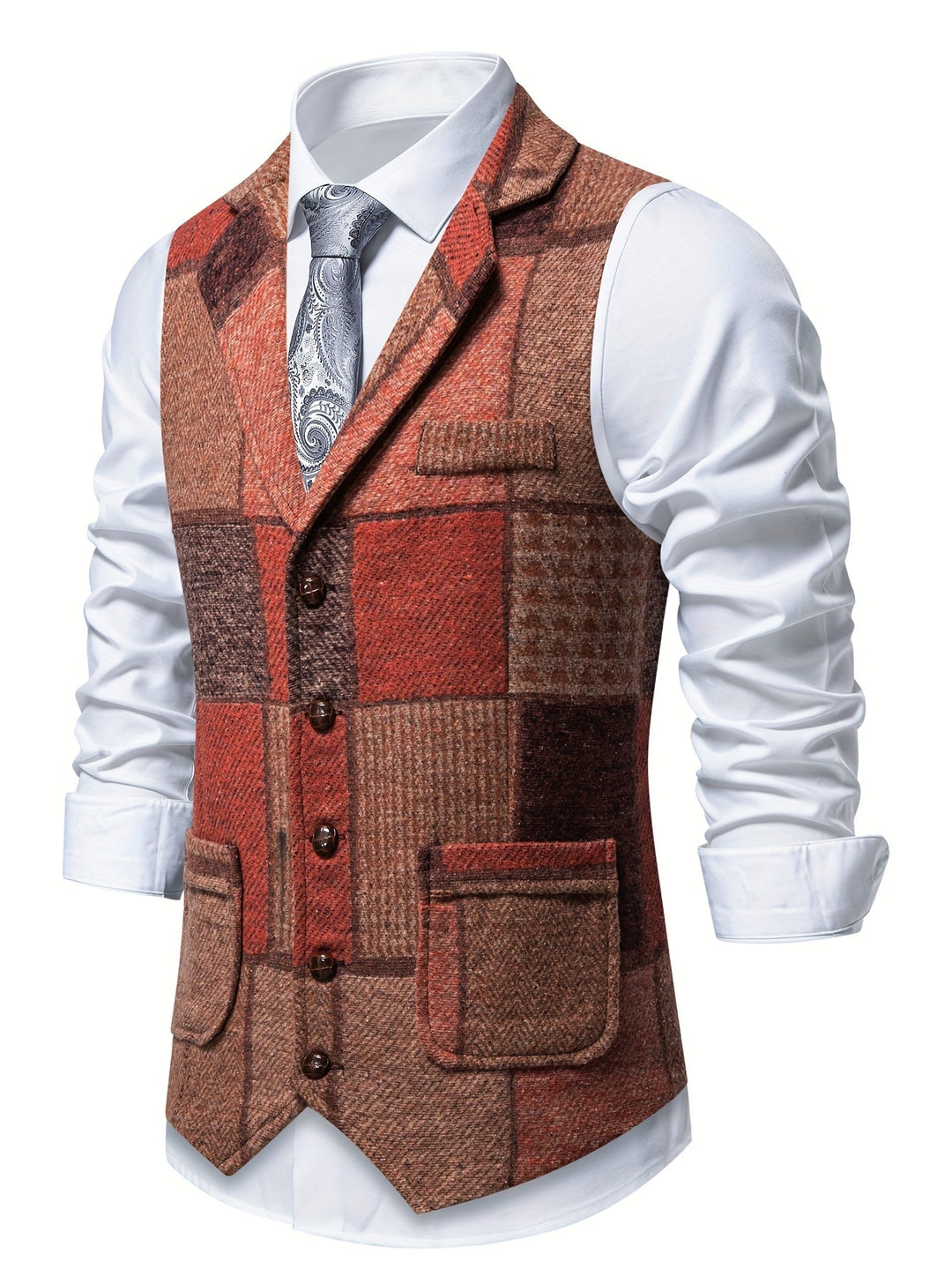 Ellis - Gilet a spina di pesce