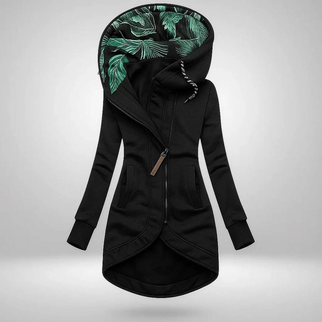 Effie - Cappotto con cappuccio resistente agli agenti atmosferici