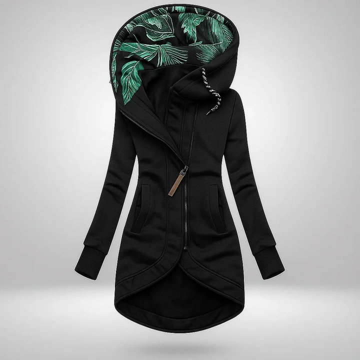 Effie - Cappotto con cappuccio resistente agli agenti atmosferici