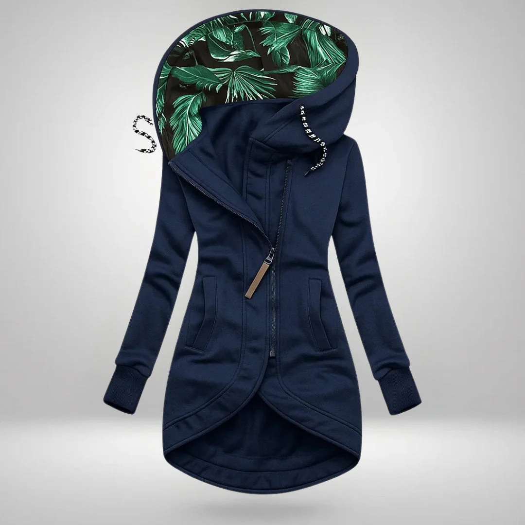 Effie - Cappotto con cappuccio resistente agli agenti atmosferici