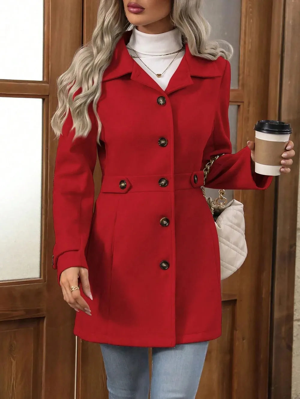 Bellona - Cappotto sartoriale con cintura