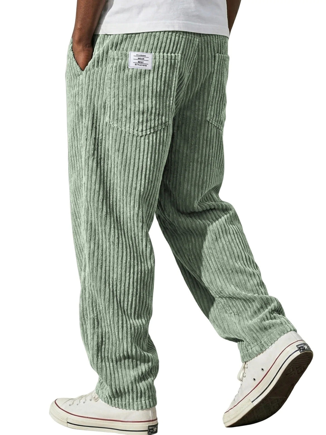 Beck - Pantaloni in tessuto operato