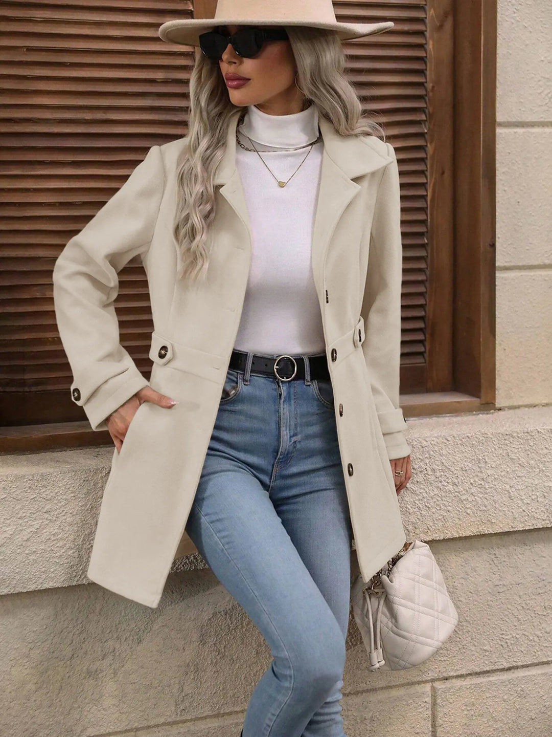 Bellona - Cappotto sartoriale con cintura