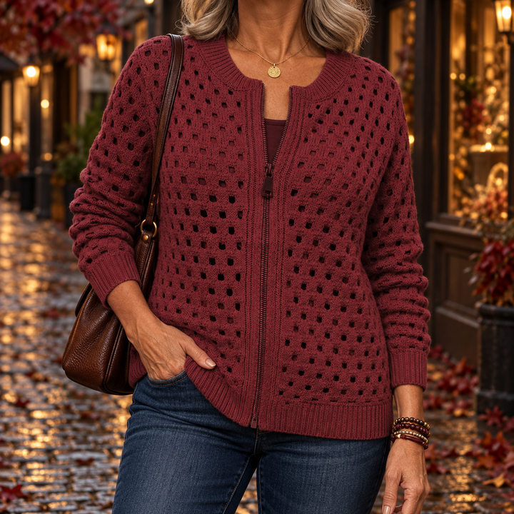 Auden - Cardigan in maglia soft touch