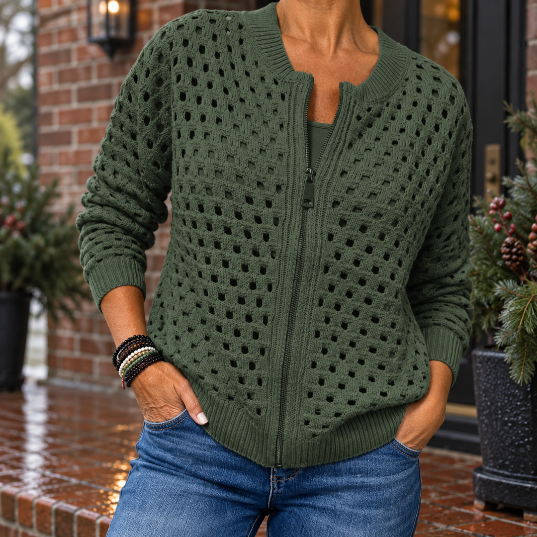 Auden - Cardigan in maglia soft touch