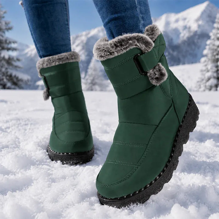 Adina - Stivaletti invernali con bordo in peluche