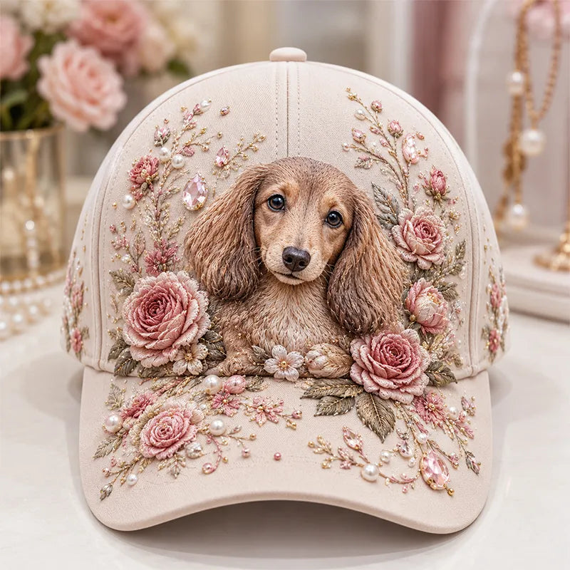 Arlena - Cappellino con motivo di cavallo floreale