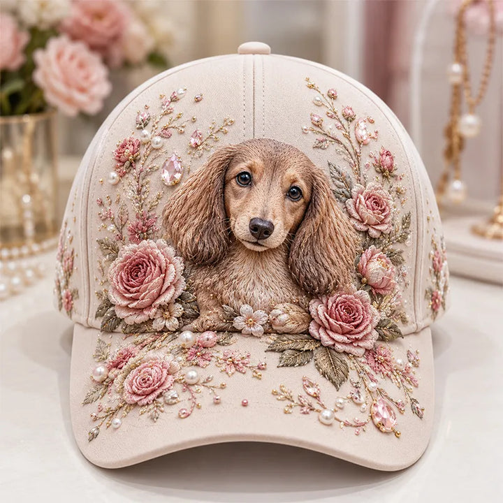 Arlena - Cappellino con motivo di cavallo floreale