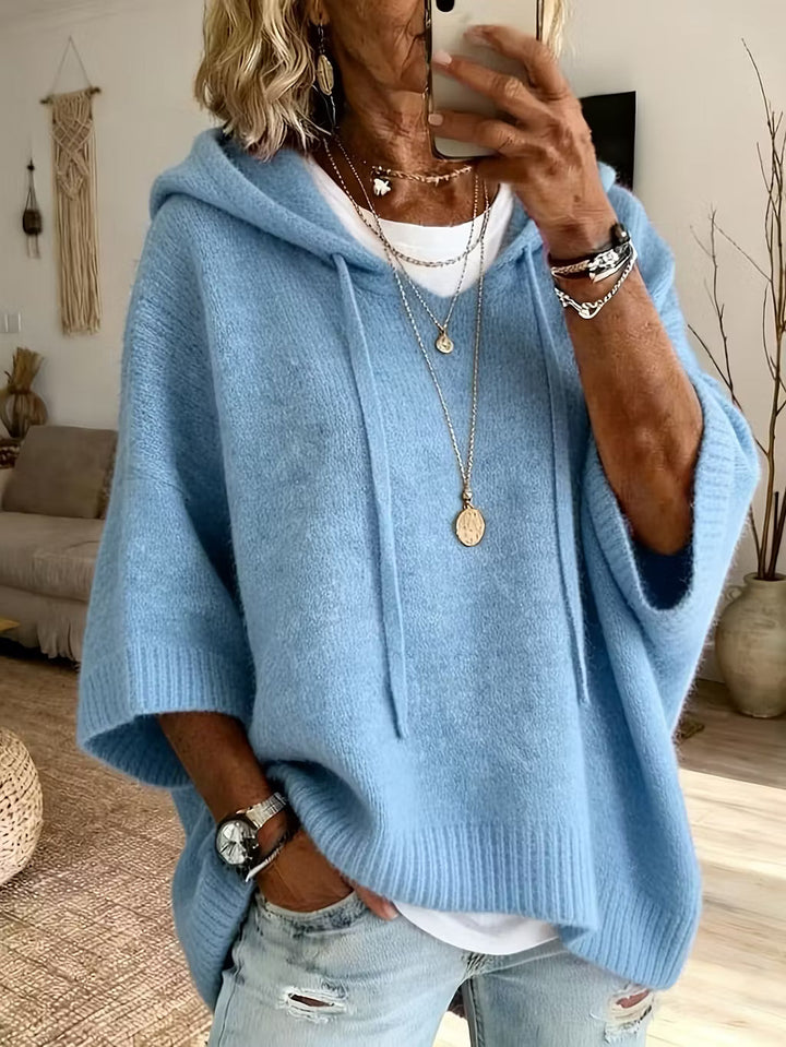 Zoralisse - Maglione con cappuccio oversize e confortevole
