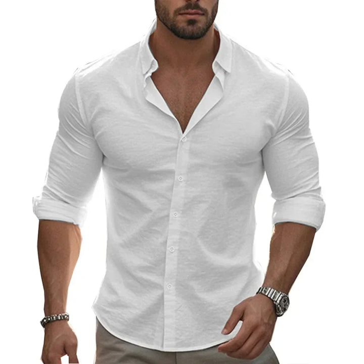 Harcroft - Camicia leggera in lino