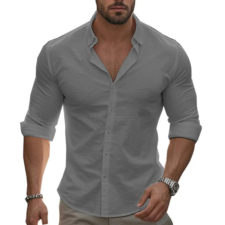 Harcroft - Camicia leggera in lino