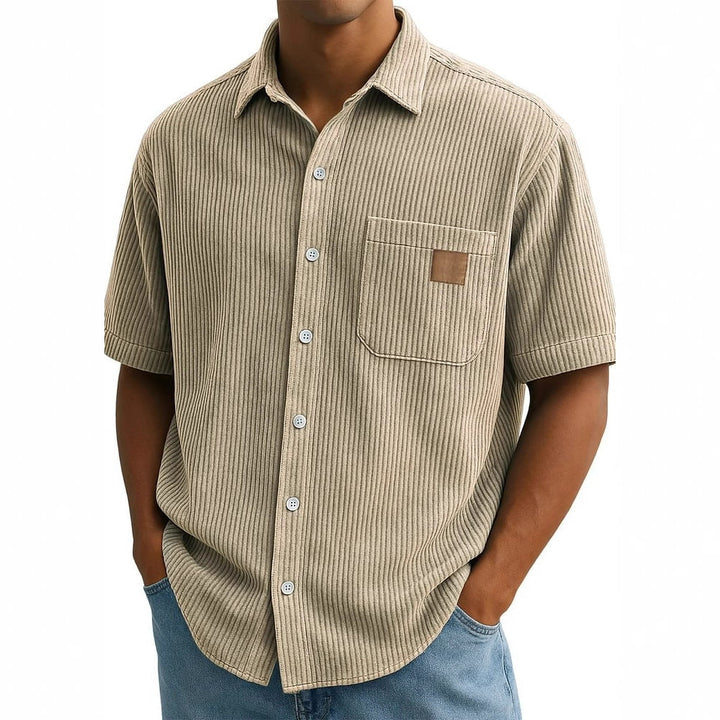 Anwick - Camicia a coste morbida al tatto