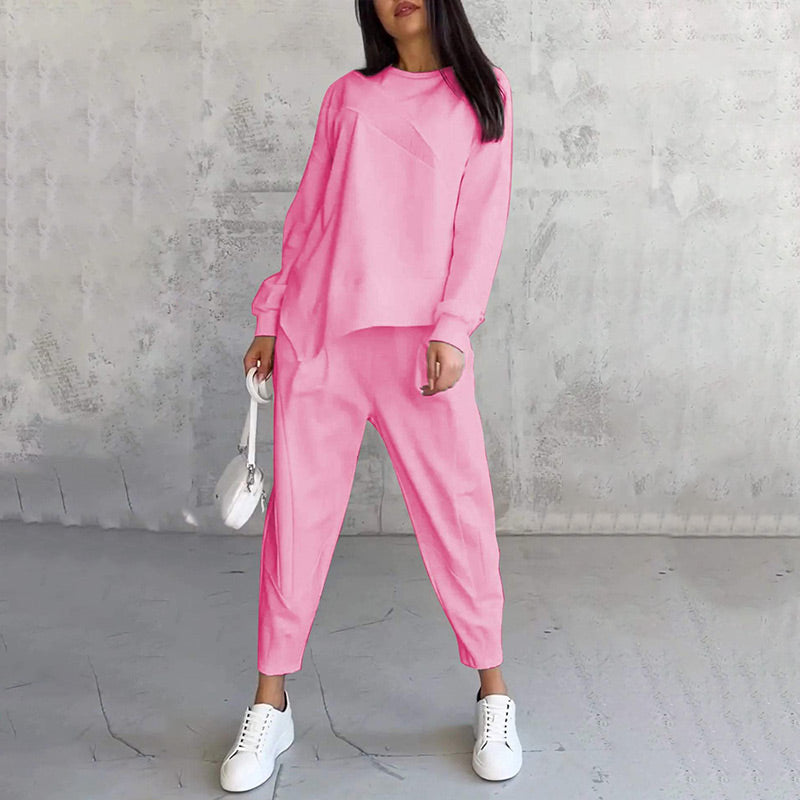 Eulavie - Coordinato loungewear oversize dal tocco morbido