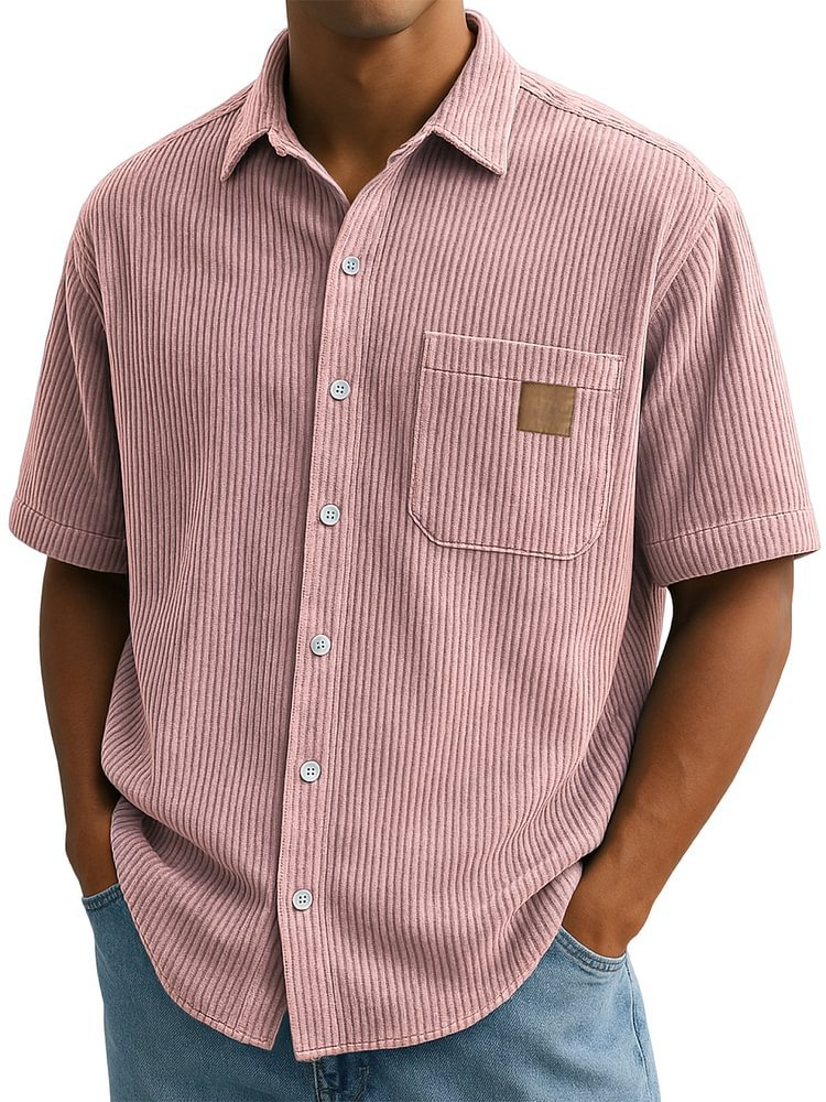 Anwick - Camicia a coste morbida al tatto