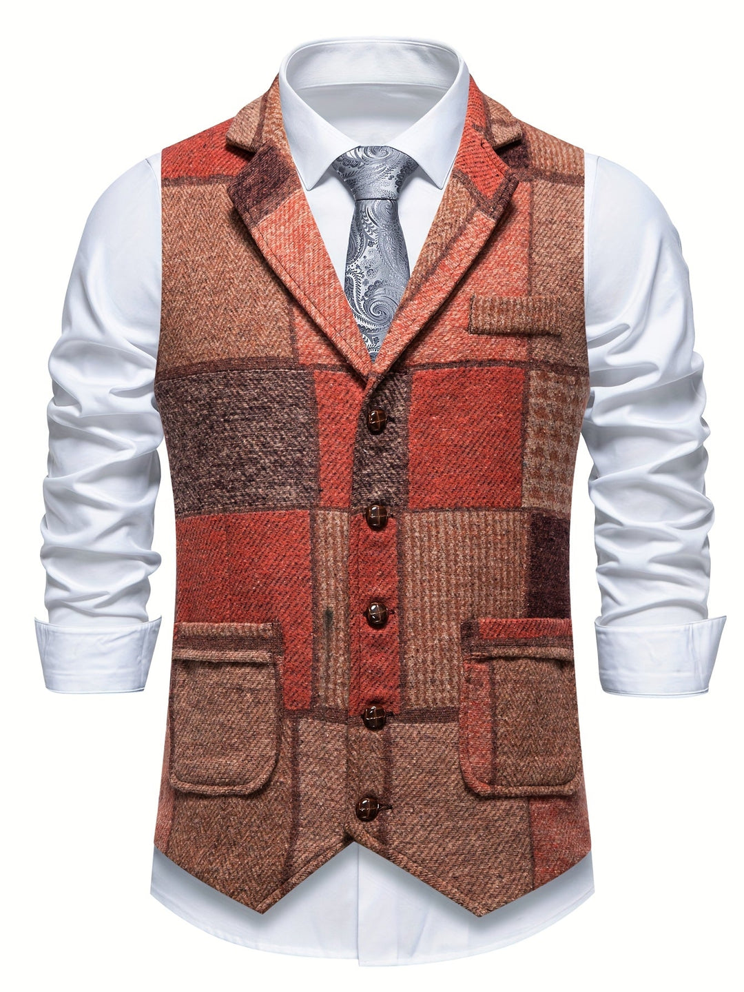 Ellis - Gilet a spina di pesce