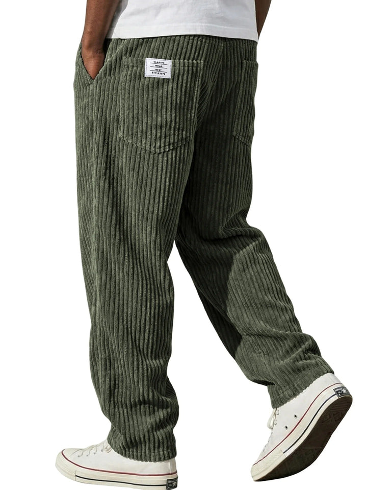 Beck - Pantaloni in tessuto operato