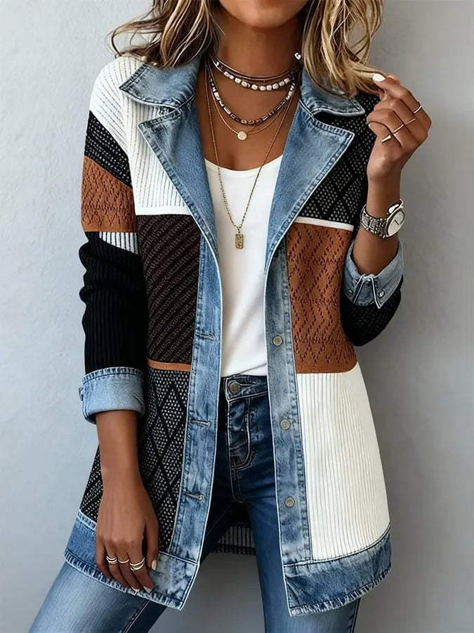 Zyrelle - Cardigan casual a bottoni in maglia