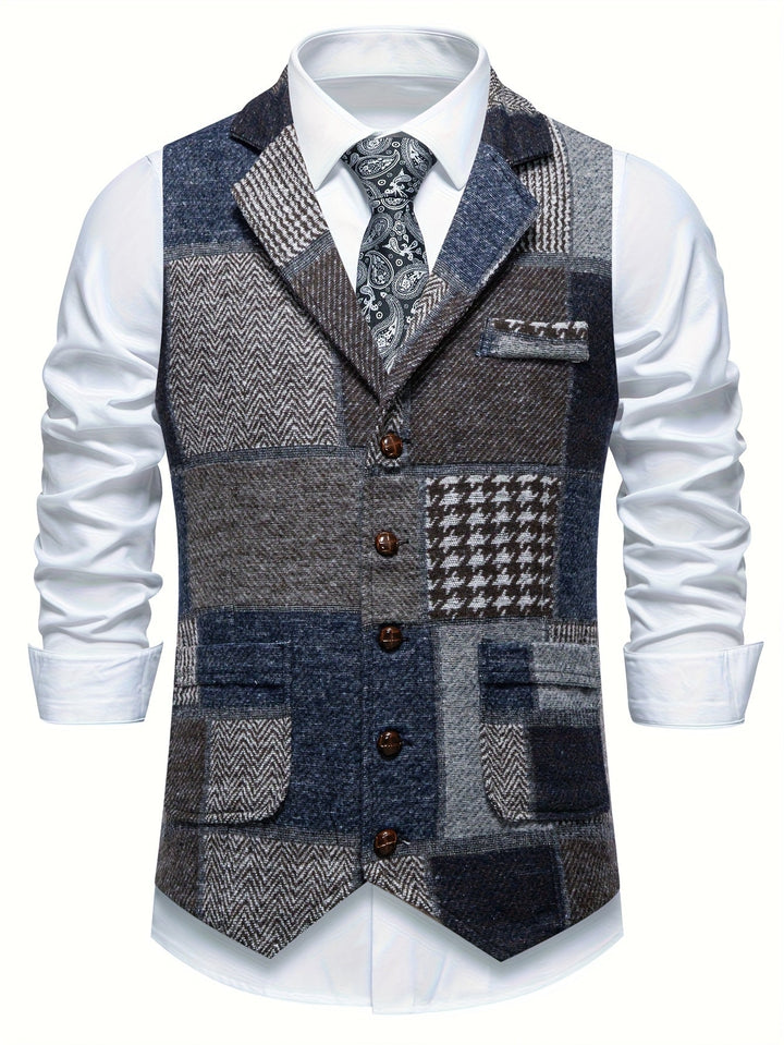 Ellis - Gilet a spina di pesce