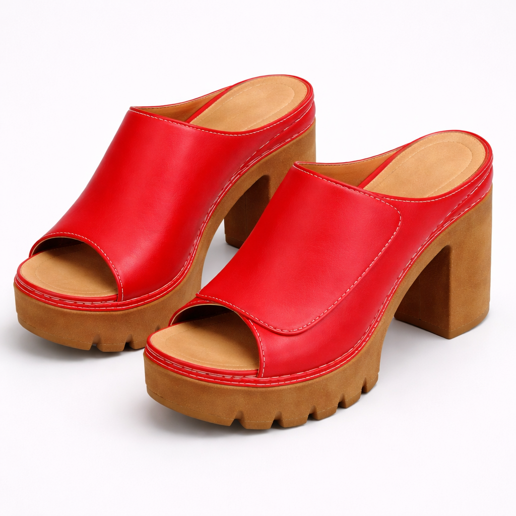 Melisande - Tacchi con plateau lucidi