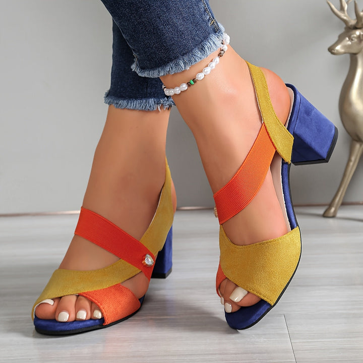 Elsinore - Sandali con tacco stabile