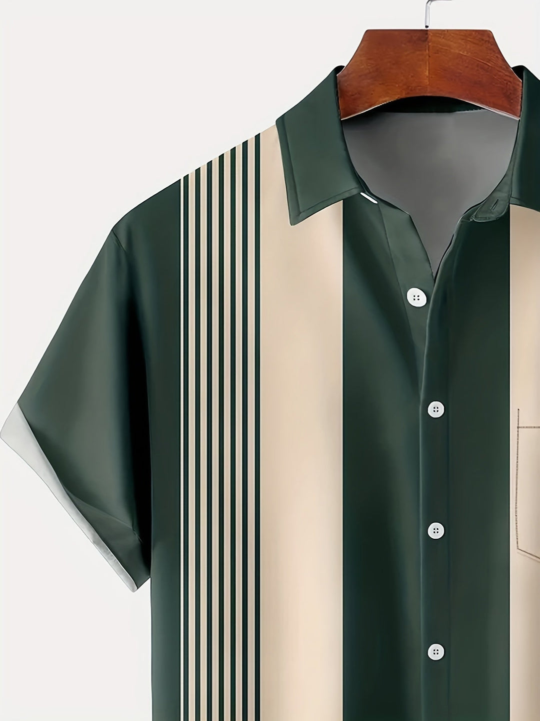 Morpeth - Camicia a righe vintage con bottoni
