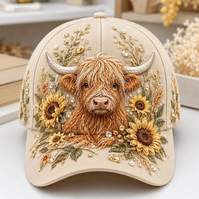 Arlena - Cappellino con motivo di cavallo floreale