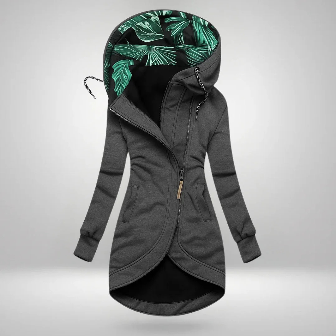 Effie - Cappotto con cappuccio resistente agli agenti atmosferici