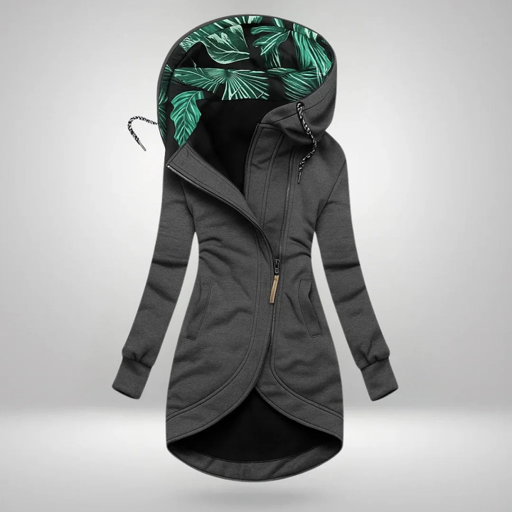 Effie - Cappotto con cappuccio resistente agli agenti atmosferici